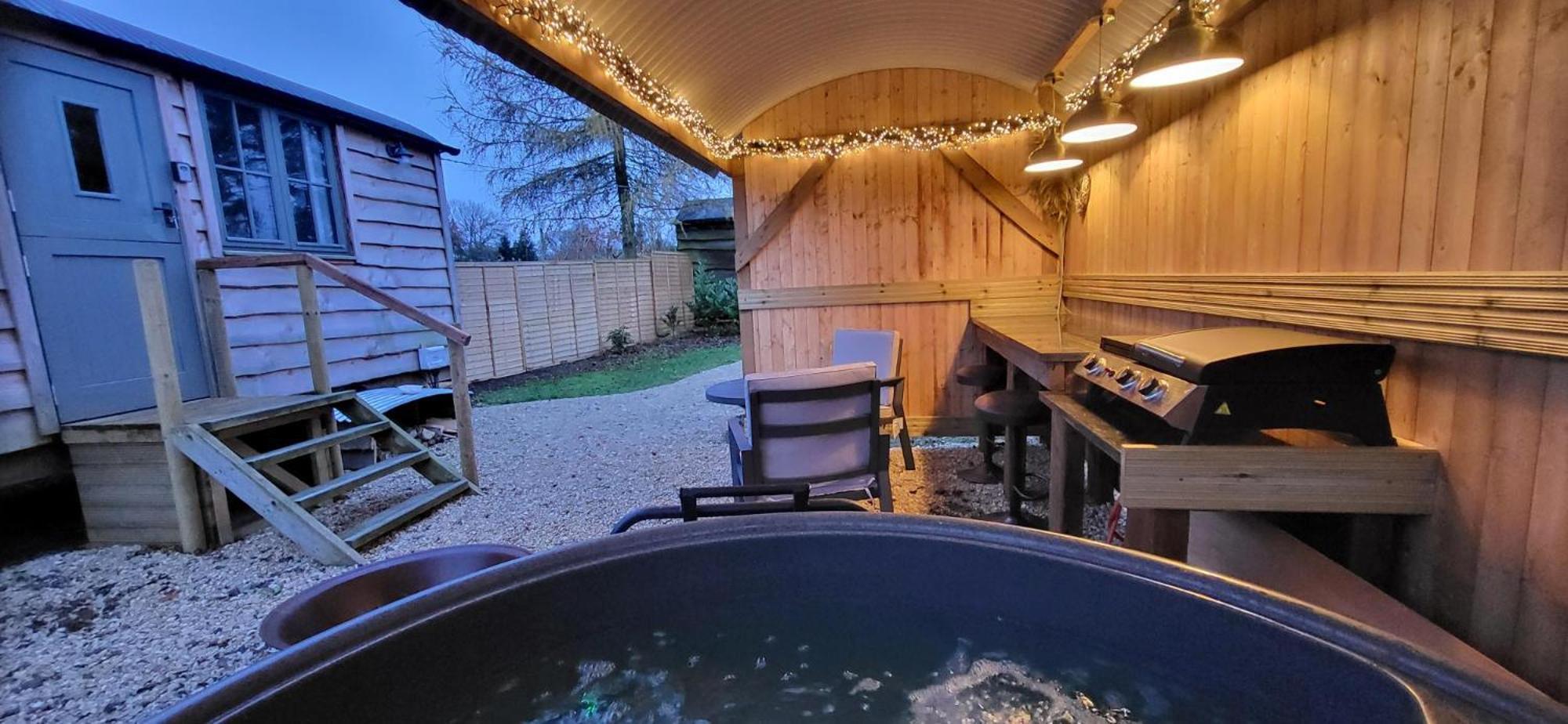 Ferienhaus Forton House Shepherd's Huts *